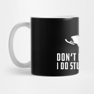 Snowmobile - Don't Follow M I Do Stupid Things Mug